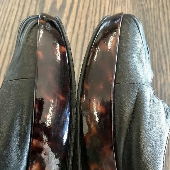 Stuart Weitzman Black Uppers & Tortoise Platform Soles Mary Jane Women’s Size 10 - Picture 14 of 16